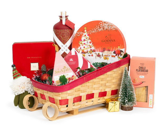 Christmas Gift Hamper - Santa Claus is coming again XMAS05A5 - XNB1105A5 Photo