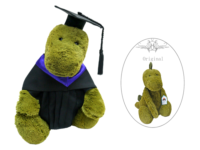 Florist Gift - JellyCat Graduation Doll - Dino - L36668809 Photo