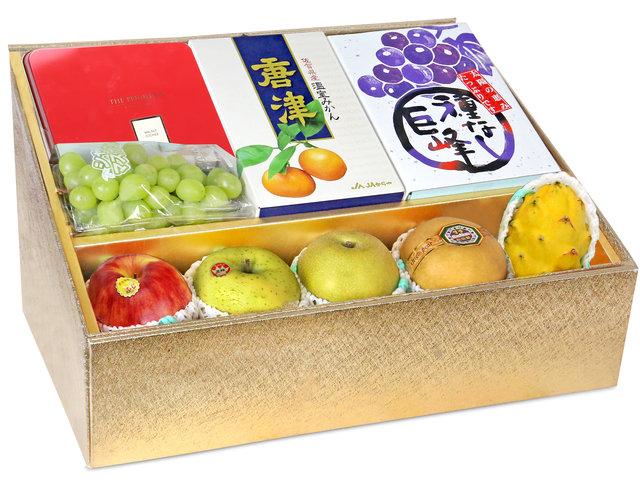 Fruit Basket - Panorama Fruits Gift Box Y34 - 0DP0719A4 Photo