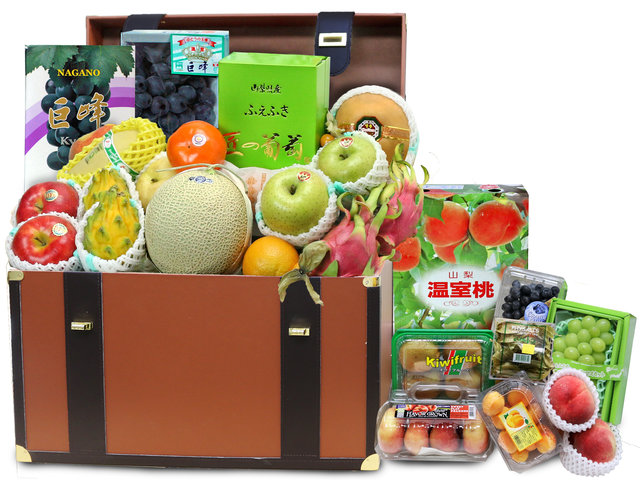 中秋果籃Hamper - 中秋名貴精選果籃 FH184 - L76607873 Photo