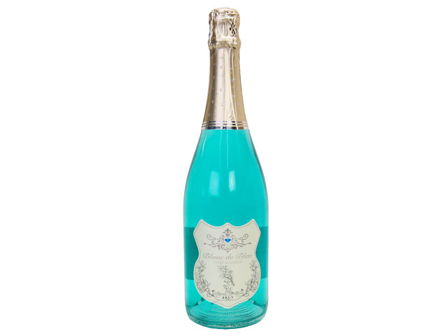 红酒食物礼篮 - Blanc de Bleu Cuvee Mousseux Brut,USA - OL1203A1 Photo