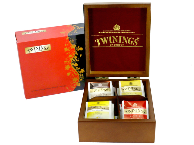 花店附加礼物 - Twinings 4款茶包礼盒装 - L36667642 Photo